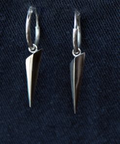 mini shard hoop earrings